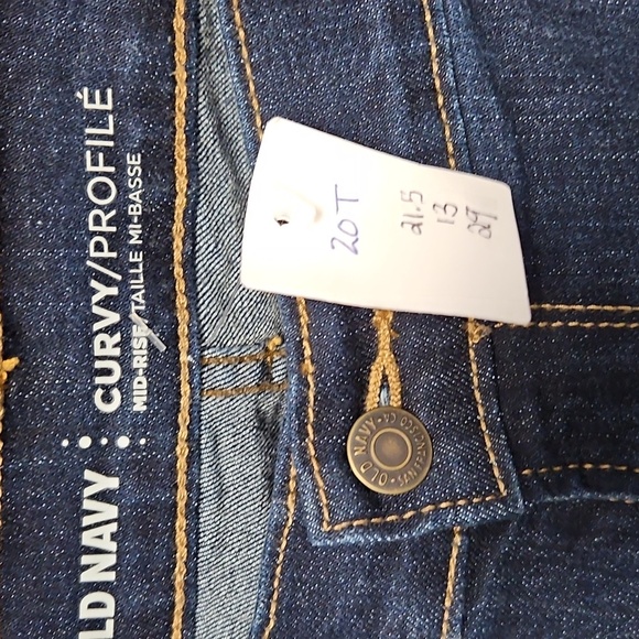 Old Navy Blue Skinny Jeans Classic Style - Picture 2 of 4